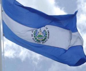 yapboz El Salvador Bayrağı